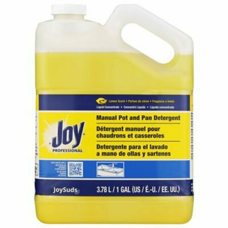 JOYSUDS Dishwashing Liquid, Lemon Scent, One Gallon Bottle, 4PK 43607CT